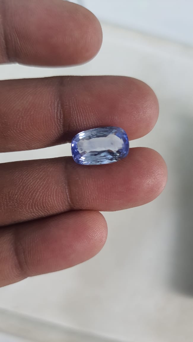 Super Premium Ceylon 7 ratti blue sapphire gemstone (7 ratti Neelam nag) at best price. Gemstone for Saturn (shani)