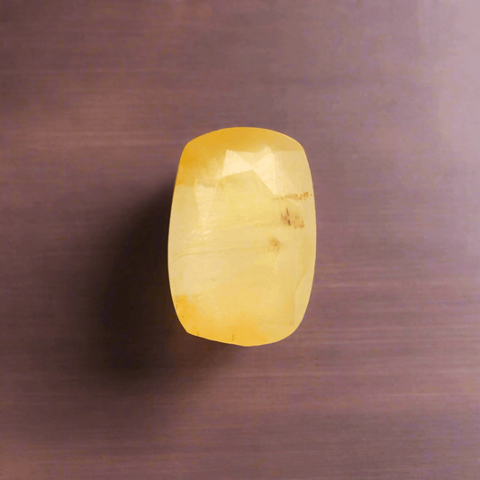 7 ratti Yellow Sapphire | 7 ratti Pukhraj | Ceylon (Sri Lankan)