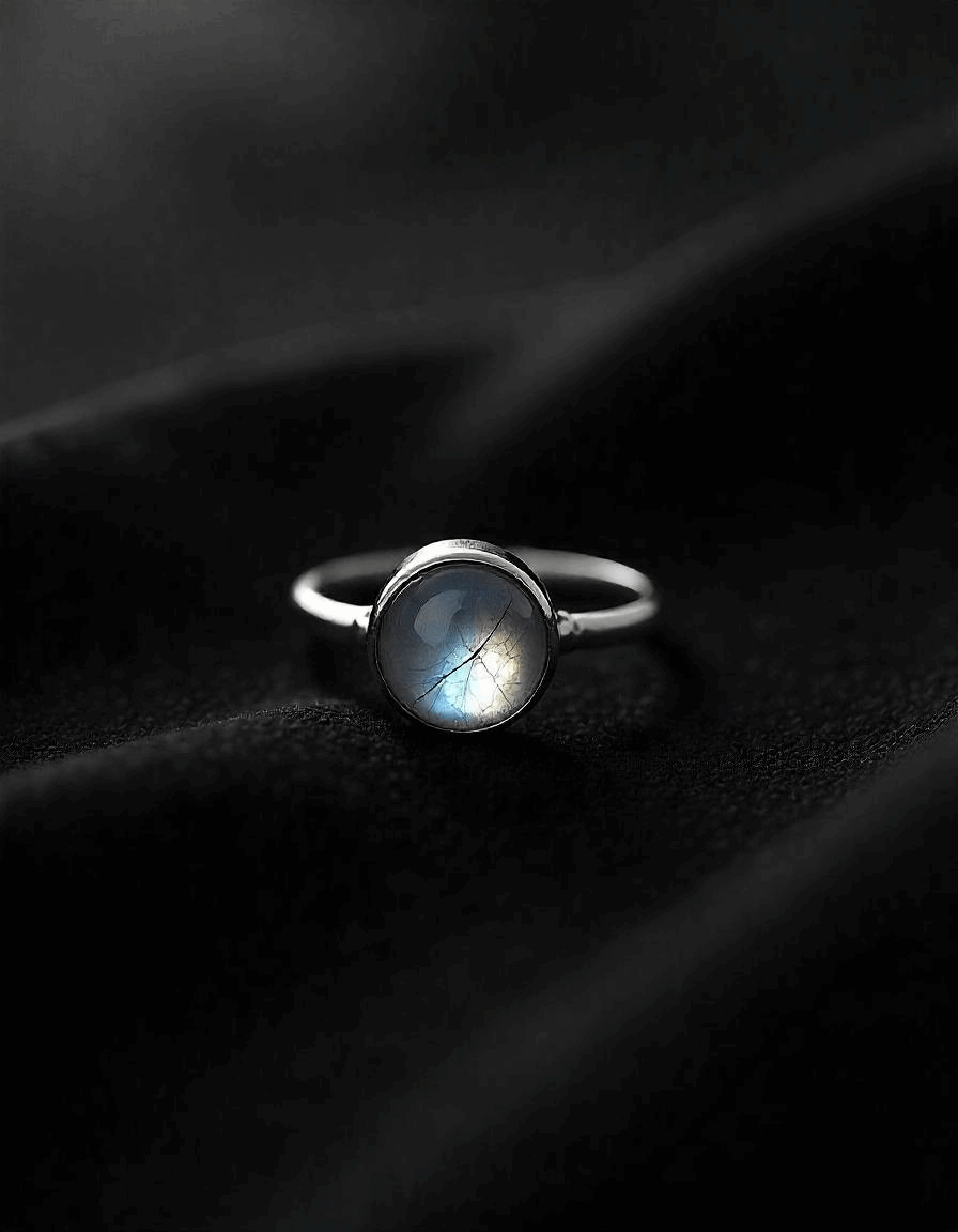  Labradorite Stone ring