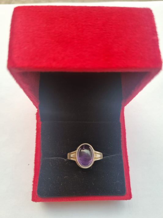 Amethyst Stone ring