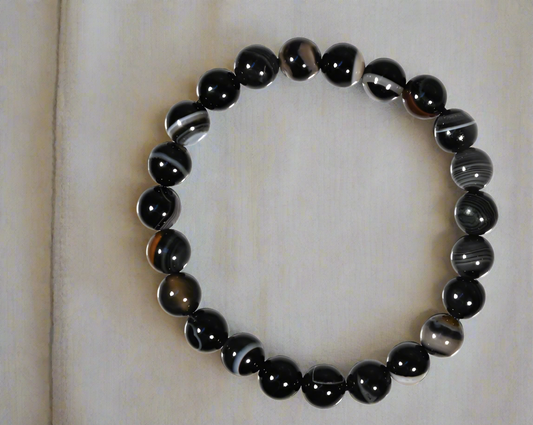 Black Agate Bracelet