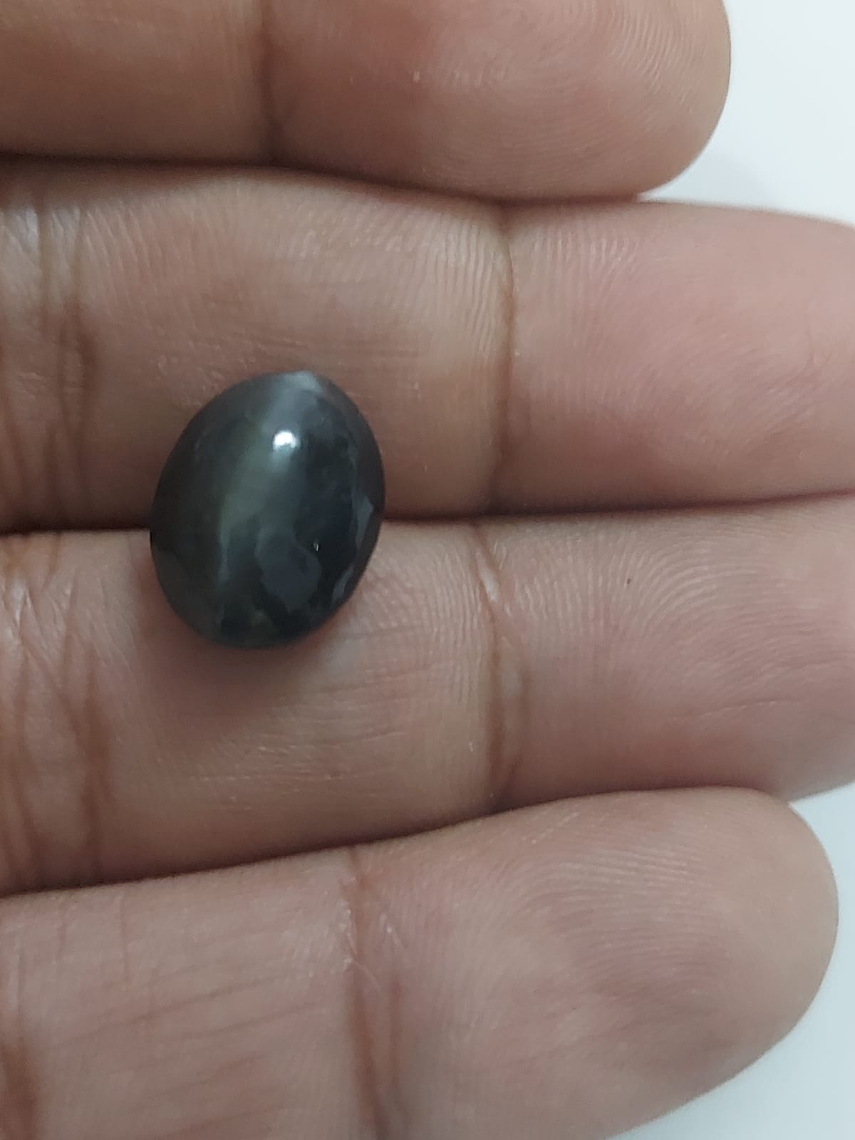 Black Cats Eye Stone | 7 Carat 