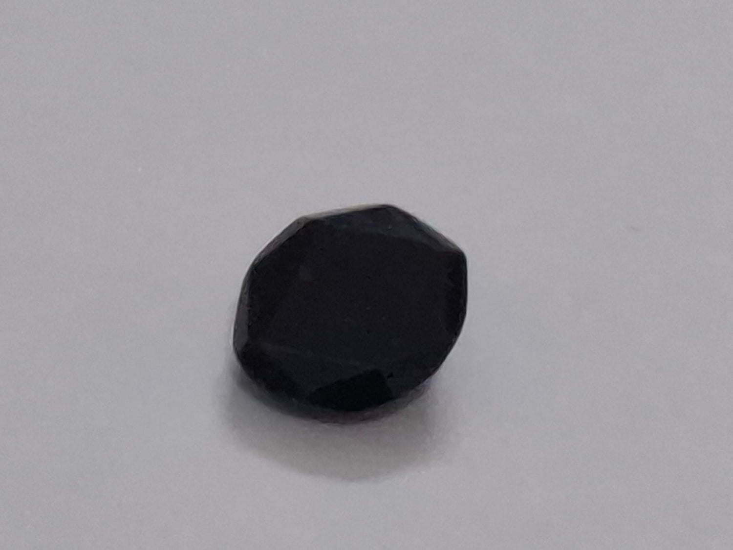 Black Gomed stone | Black Hessonite | 5.5 Carat