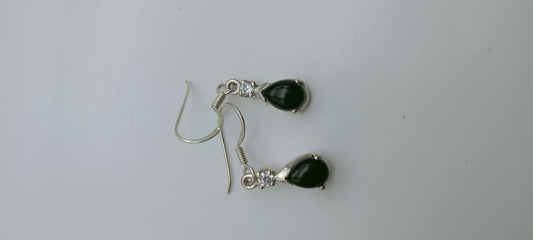 Black Tourmaline Earrings