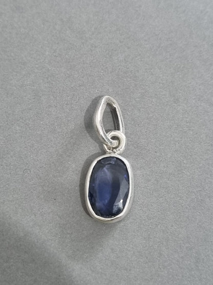 Blue Sapphire Pendant