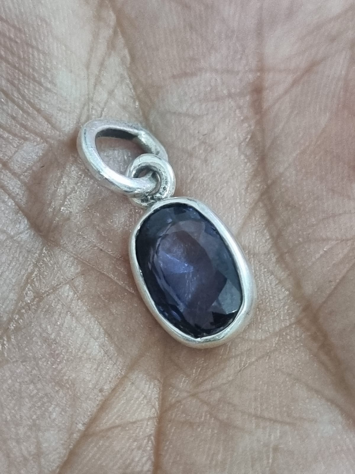 Blue Sapphire stone Pendant