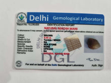 Brown Machmani Certificate | 8 Carat