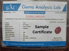 Carnelian sample certificate