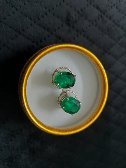 Emerald earrings 