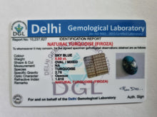 Feroza certificate | 5 ct