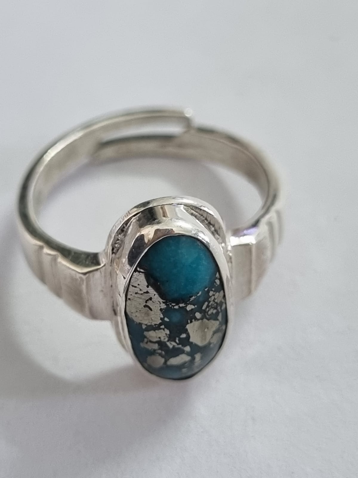 Feroza ring With Certificate – Vedic Crystals