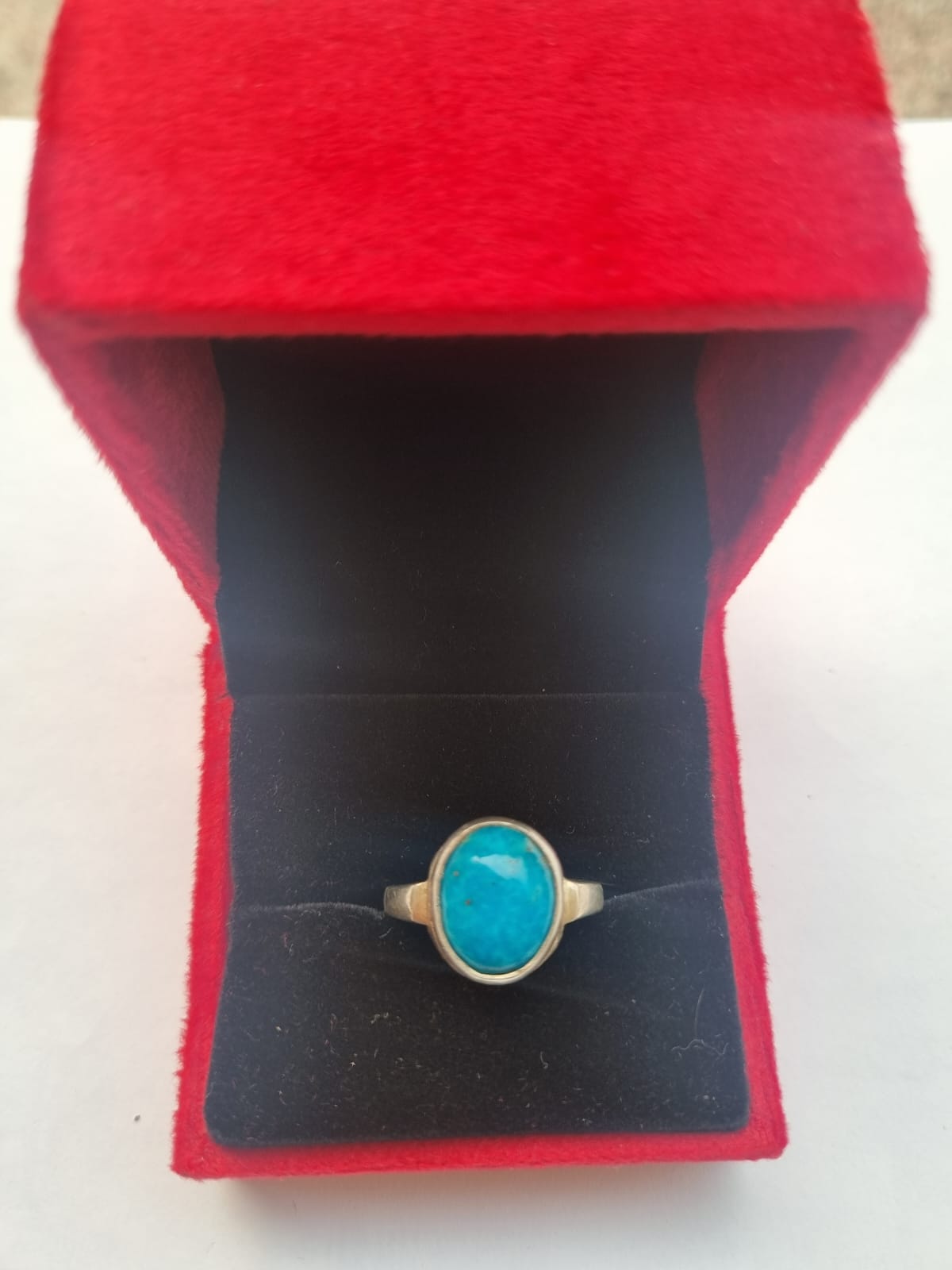 Feroza stone ring