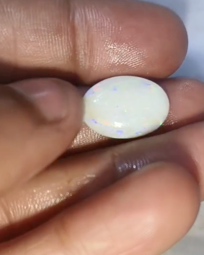 Fire Opal Stone | Australian Opal | 6 ratti 