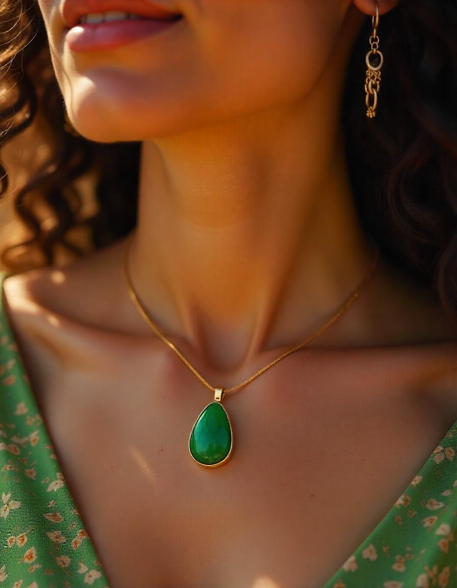 Green Jade Pendant