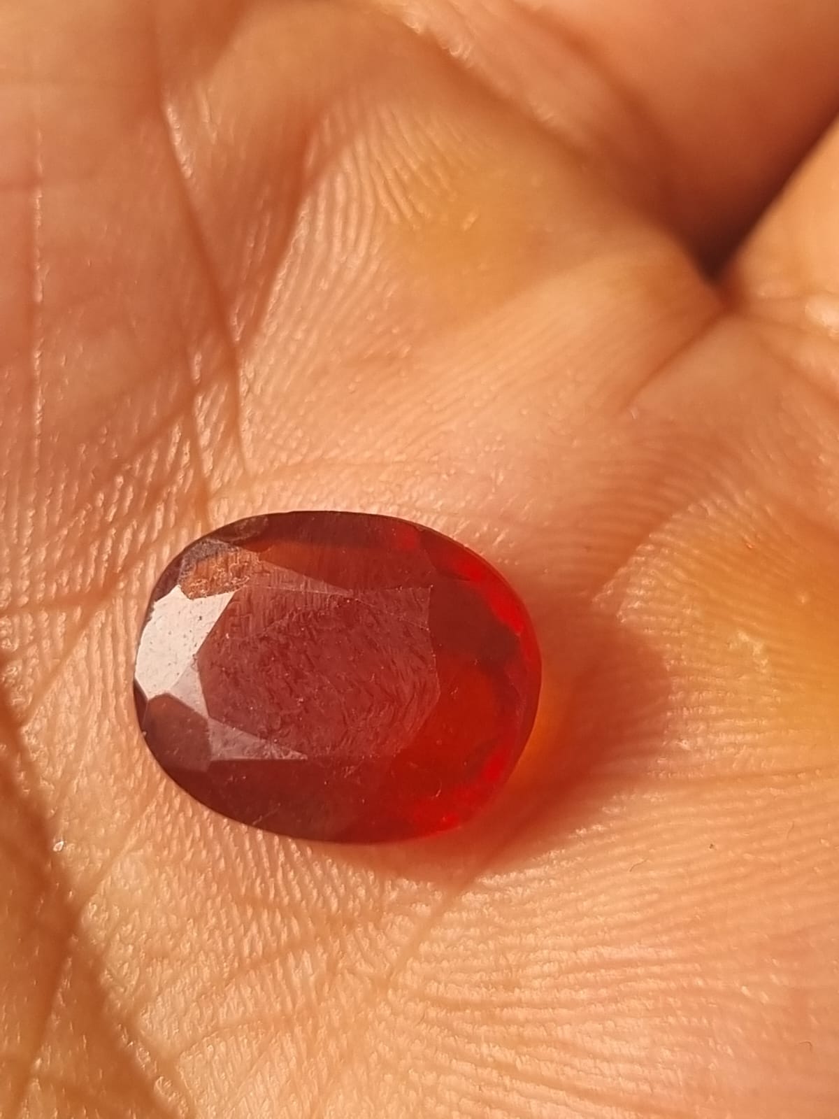 Hessonite Stone - 12 Carat