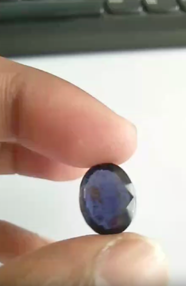  Iolite Stone | Neeli Stone | 5 ratti 