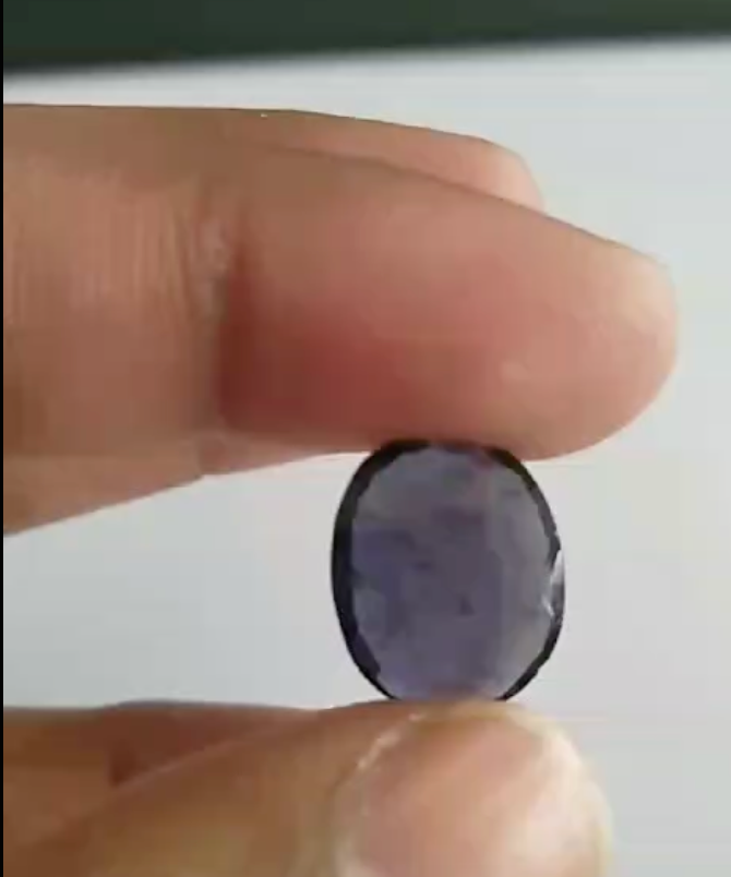  Iolite Stone | Neeli Stone | 7 ratti 