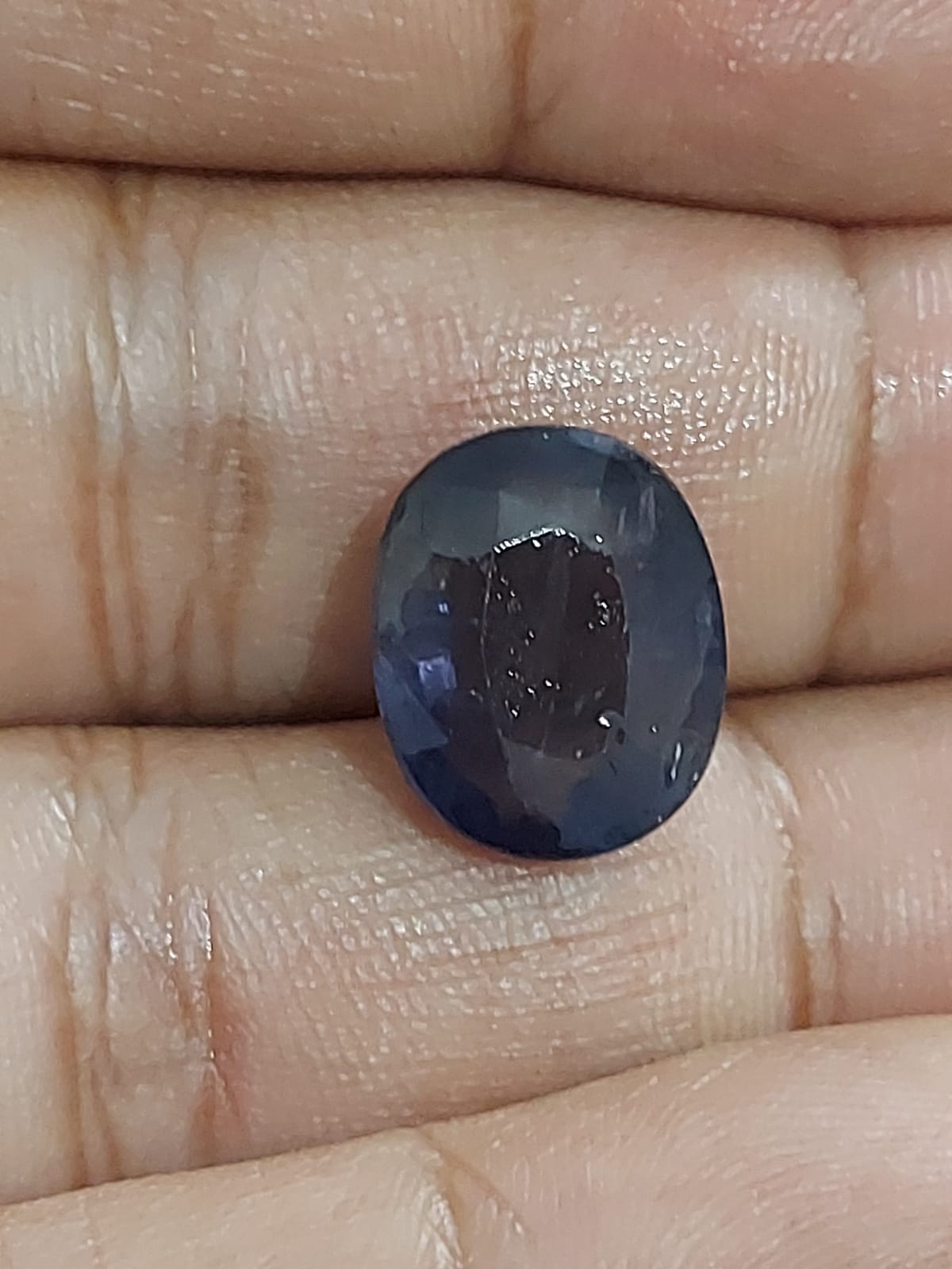 Iolite Stone Neeli Stone Carat With Certificate – Vedic