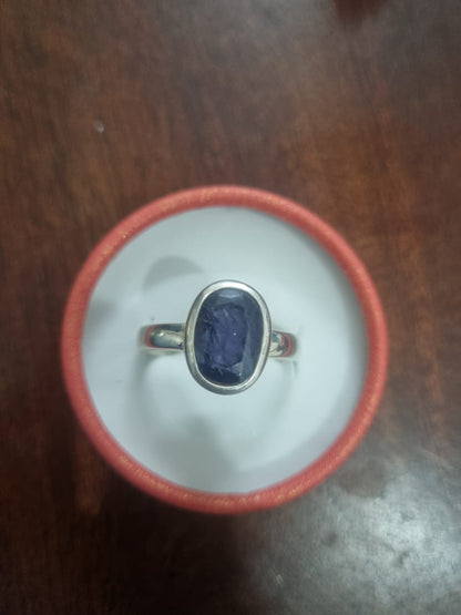 Iolite Stone Ring
