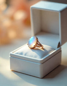 Moonstone ring