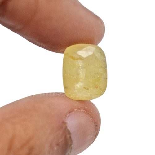 Vedic Crystals Yellow Sapphire (pukhraj) ratti best price image 10900