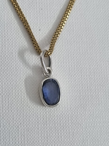 Neelam stone Pendant