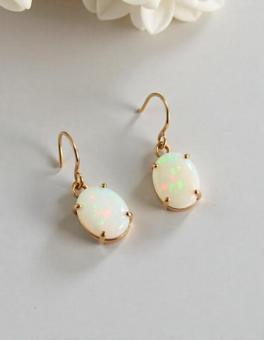 Opal Earrings