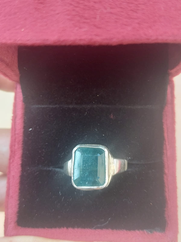 Pachu Stone Ring | With Certificate – Vedic Crystals