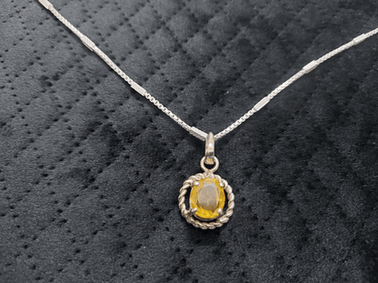 Pukhraj Pendant