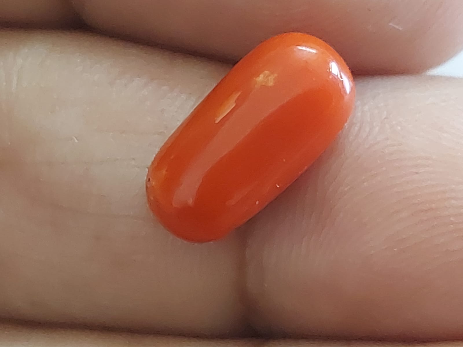 Red Coral stone Moonga stone Italian Carat With