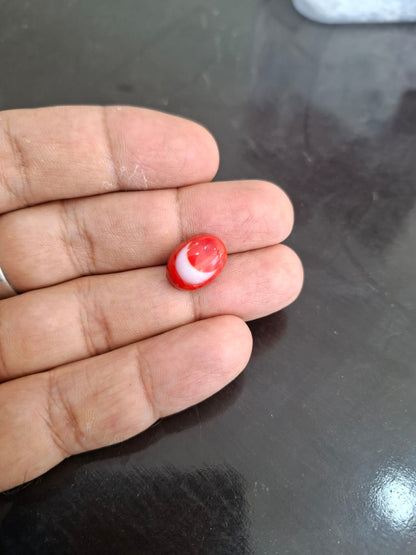 Red Sulemani Hakik stone | Red Agate | 6 Ratti