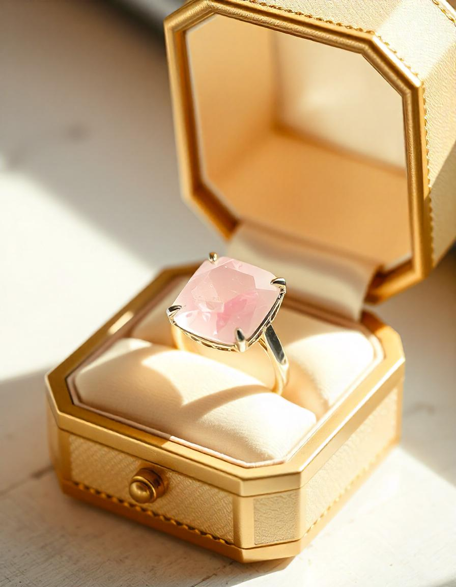 Rose Quartz Ring