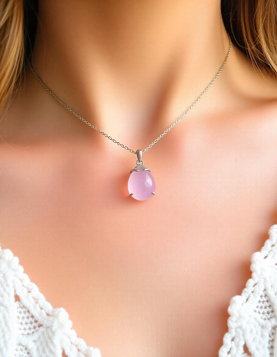  Rose Quartz pendant 