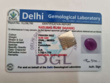 Ruby Certificate | 6 ratti