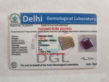 Ruby Certificate | 7 carat