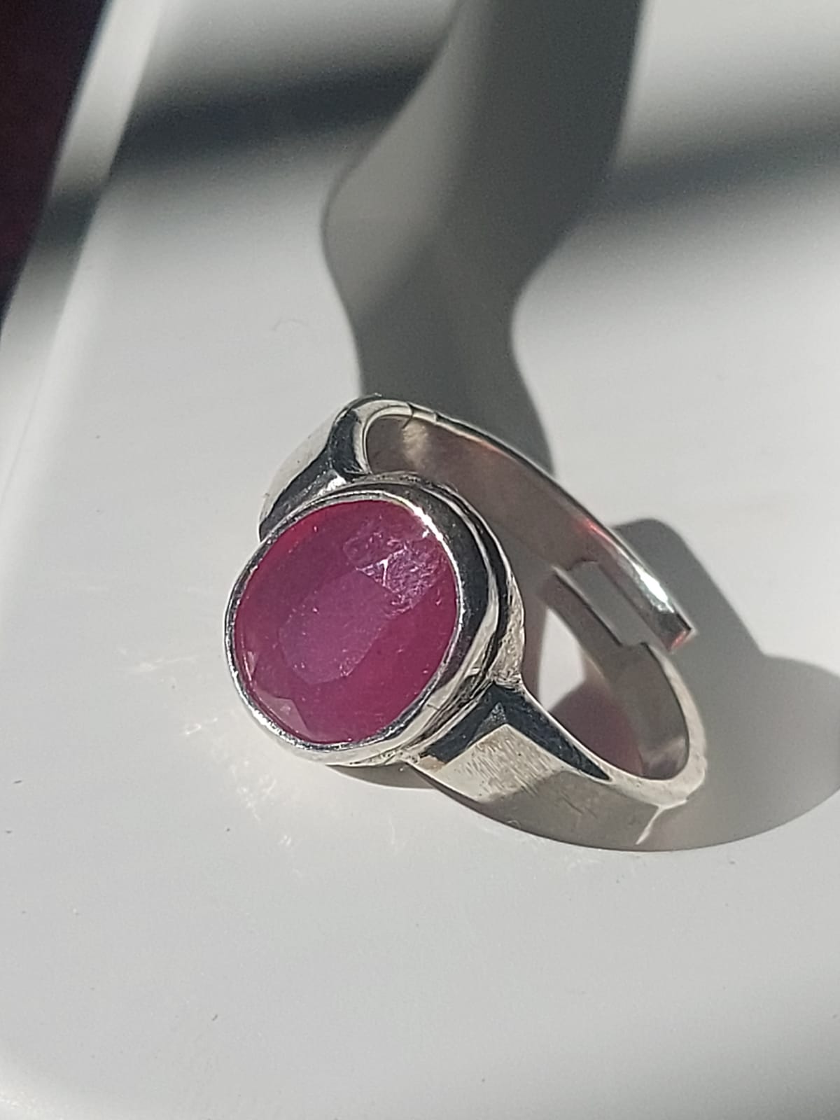 Ruby Dust Ring Ruby stone ring