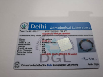 Seven Chakra Bracelet Certificate