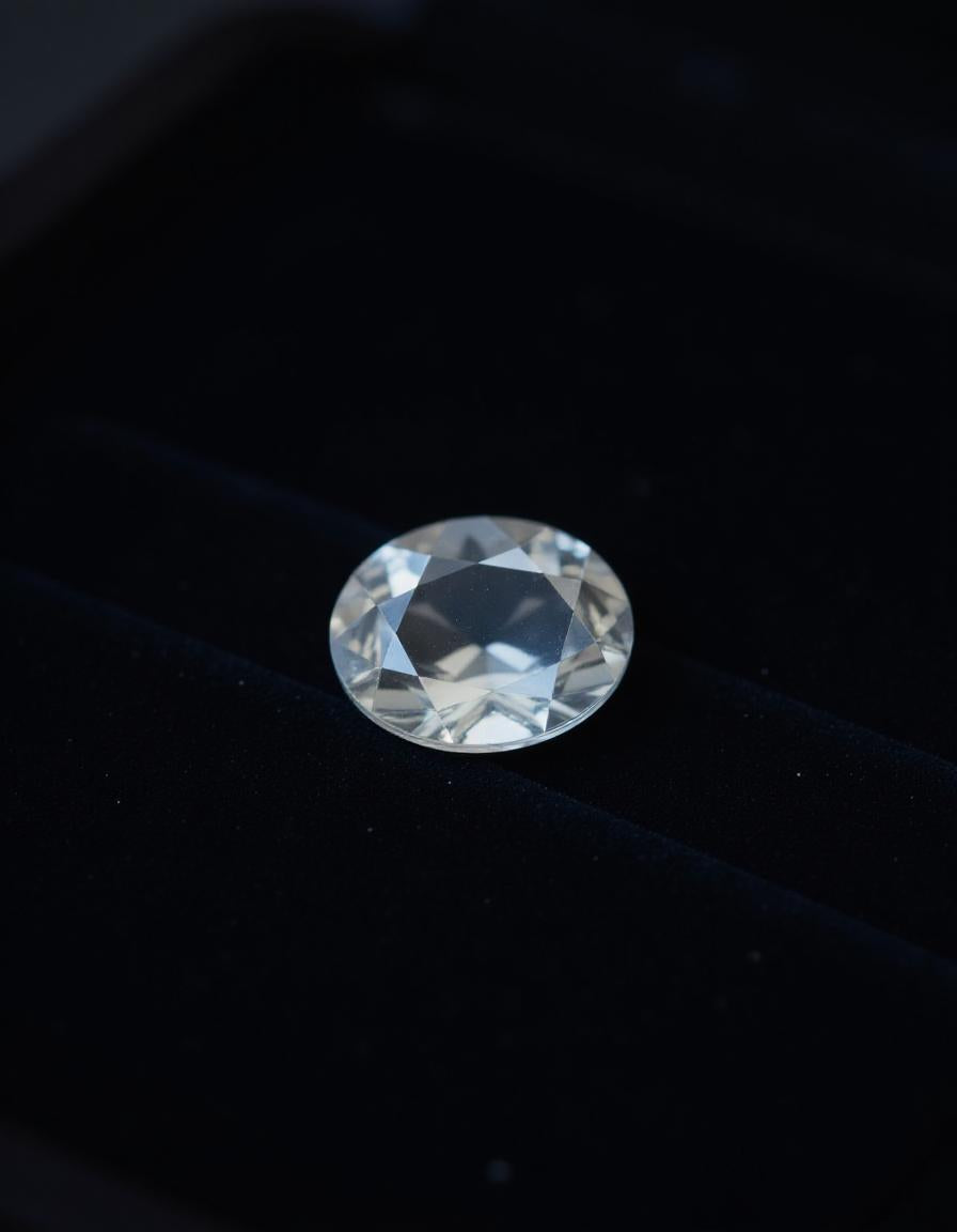 Sri Lankan 11.5 Carat White Sapphire | Ceylon