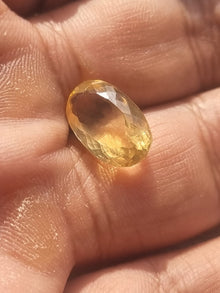 Sunela stone | Yellow Citrine stone | 11 ratti