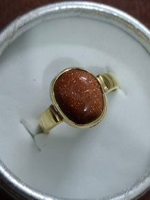Sunstone Gemstone Ring