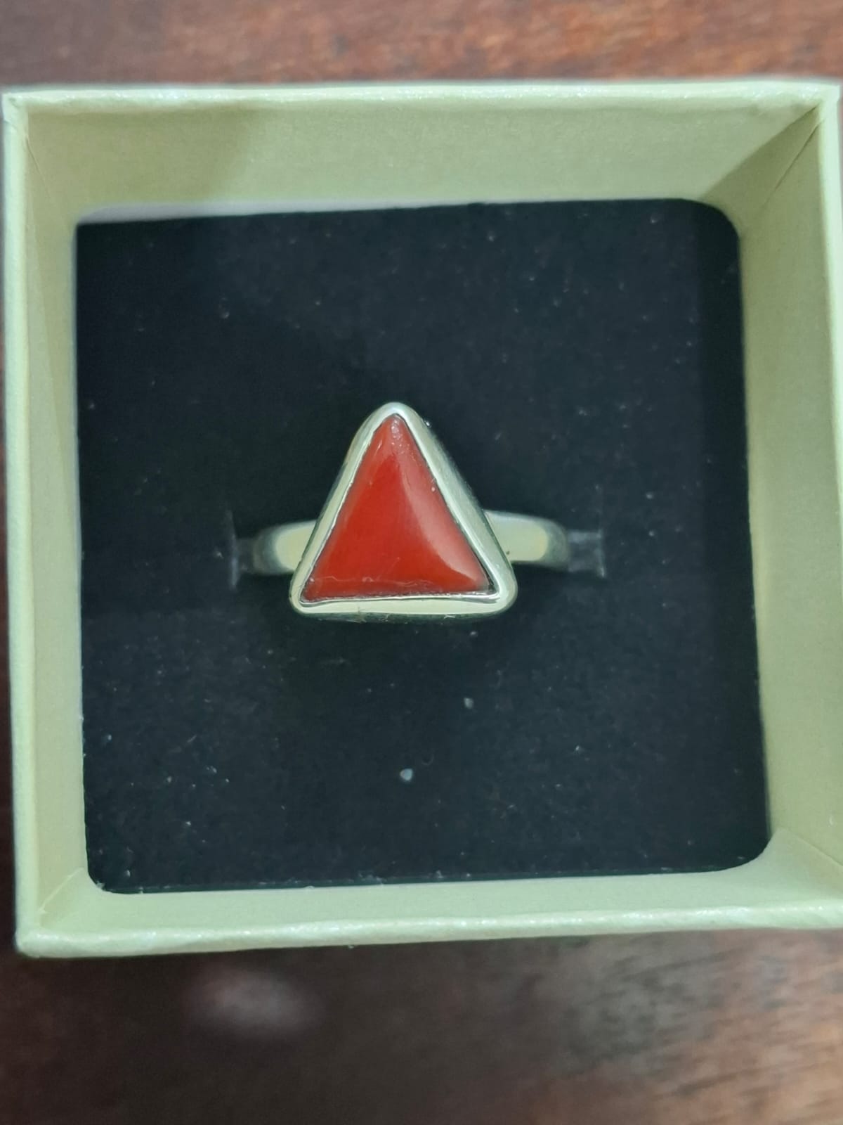 Triangle Moonga ring