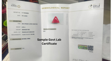 Triangle Red Coral Certificate
