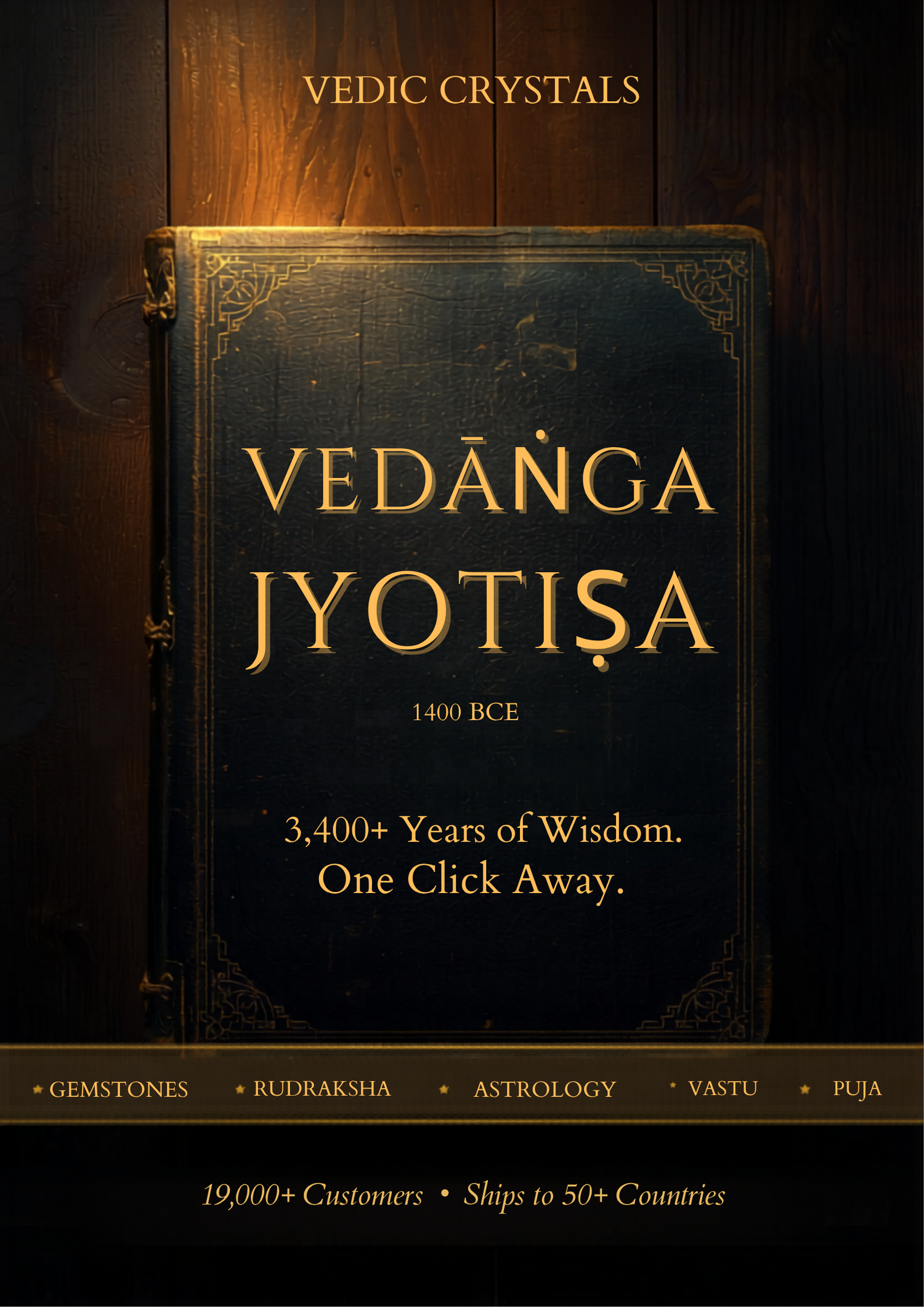Vedic Crystals Home Page Hero Image