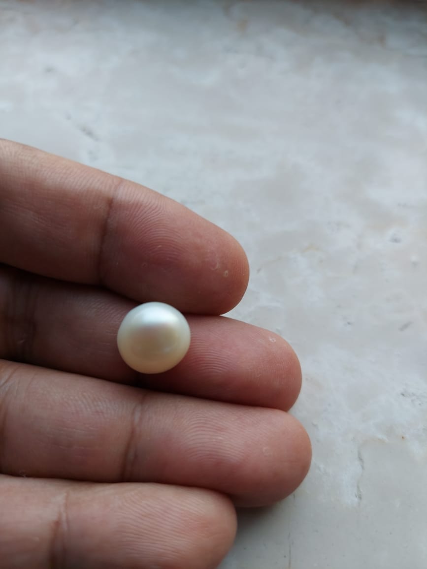 Pearl moti gemstone 8 ratti best price image 2