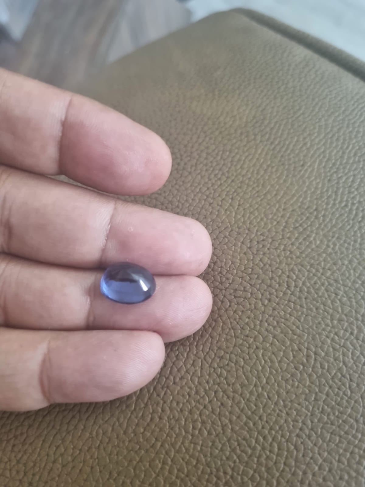 Vedic Crystals Blue sapphire gemstone (neelam nag) stone 8 ratti best price image 57
