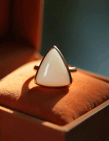 White Coral Ring | Safed Moonga Ring 