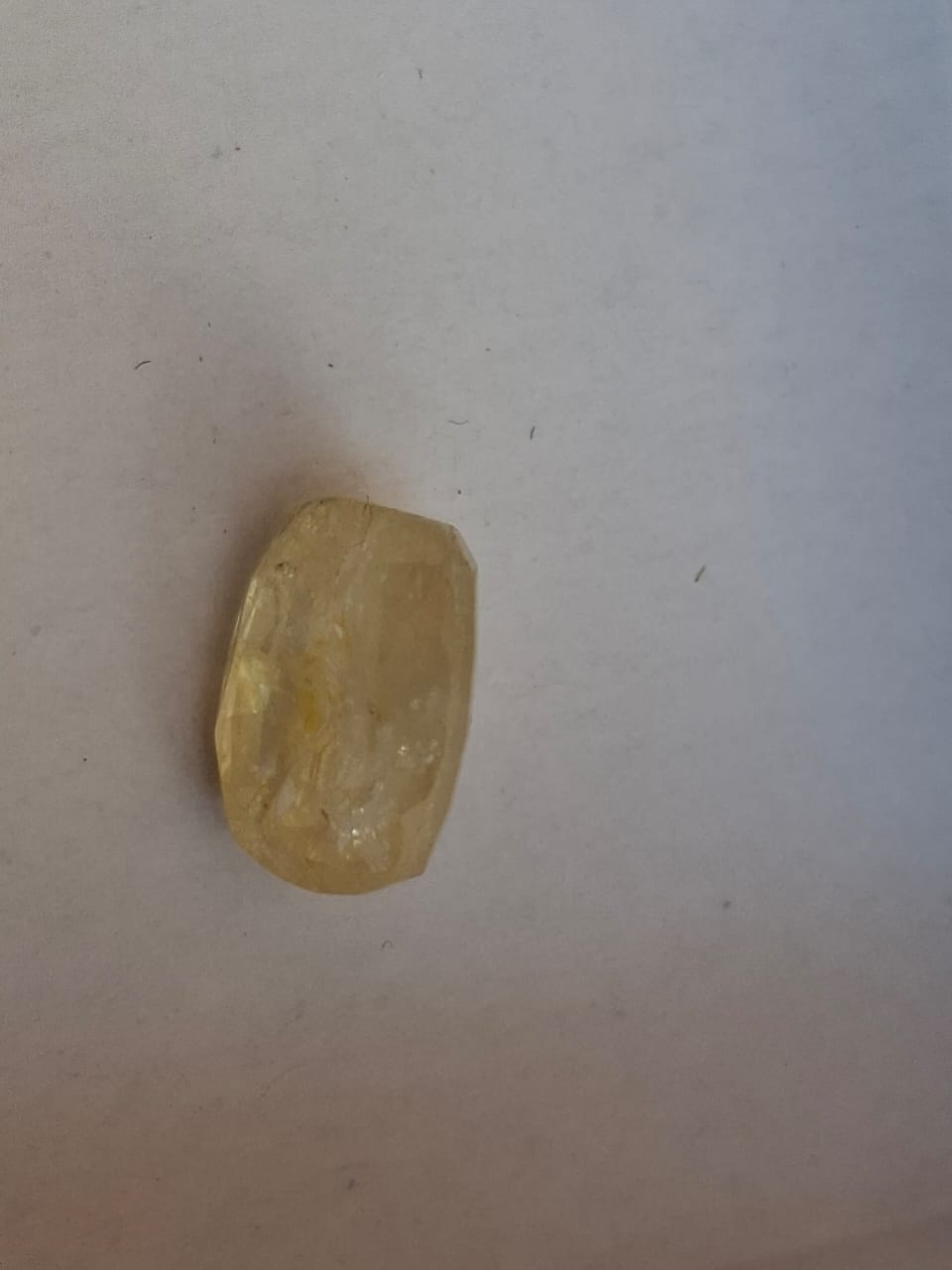 Yellow Sapphire | Pukhraj Stone | 6 ratti | Ceylon 