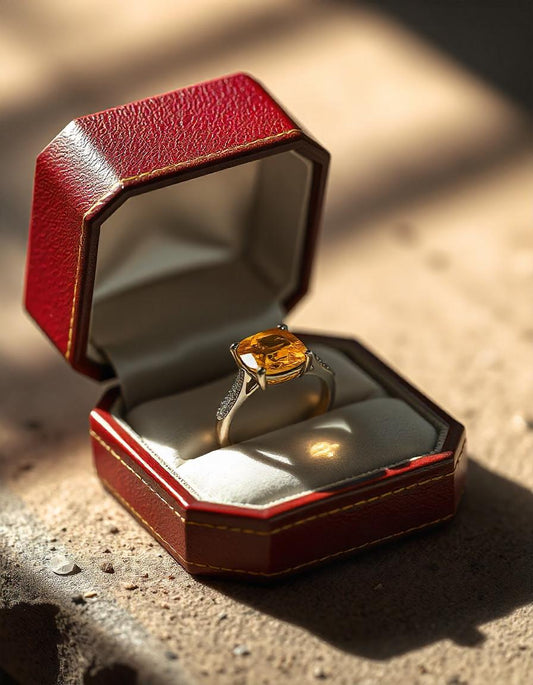 Yellow Sapphire Ring