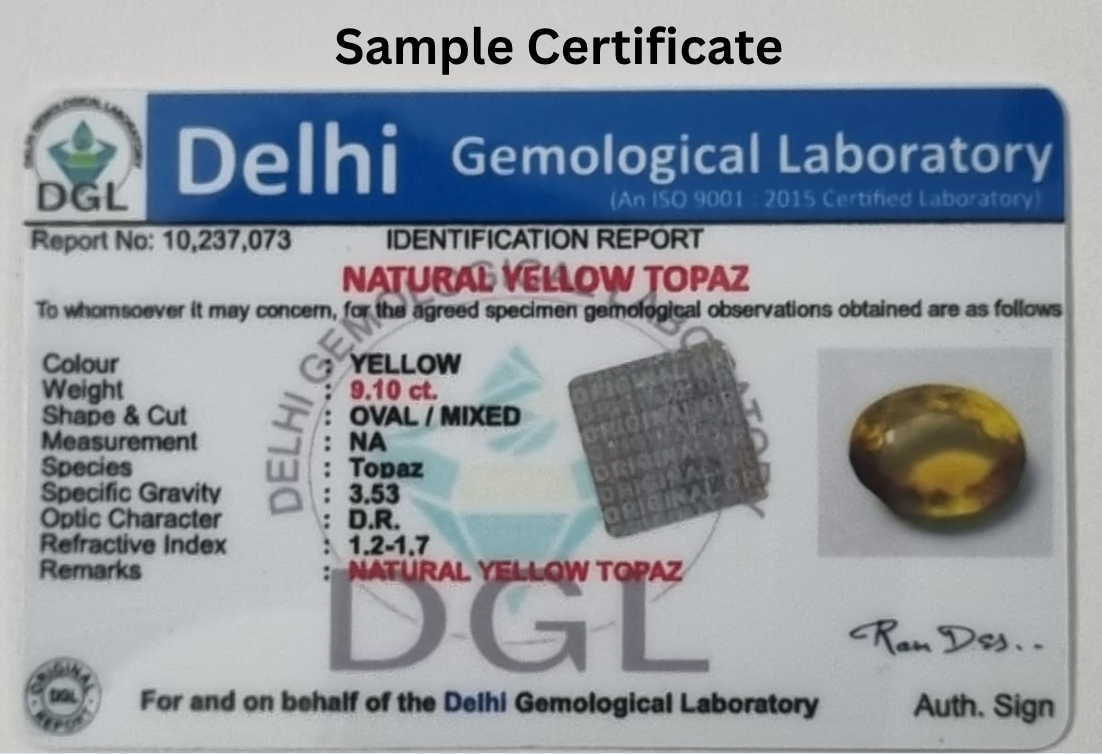 Yellow Topaz stone Golden Topaz Stone Carat With1