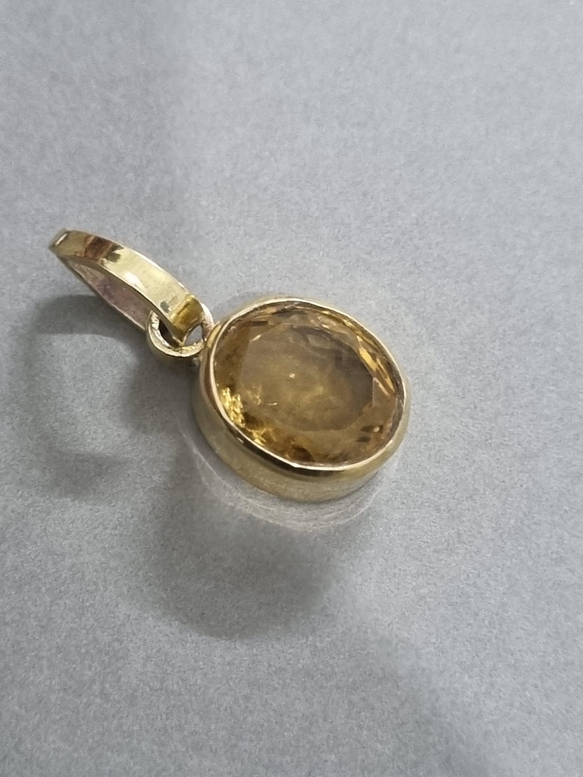 Yellow Topaz pendant image 